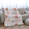Personalized Farm Blanket Gifts Super Soft Lightweight Custom Flannel Blanket Baby Blankets Throw for Infants Toddlers Boys Girls, Suitable for Couch Sofa Bed All Seasons 30"x40" for Baby view 3