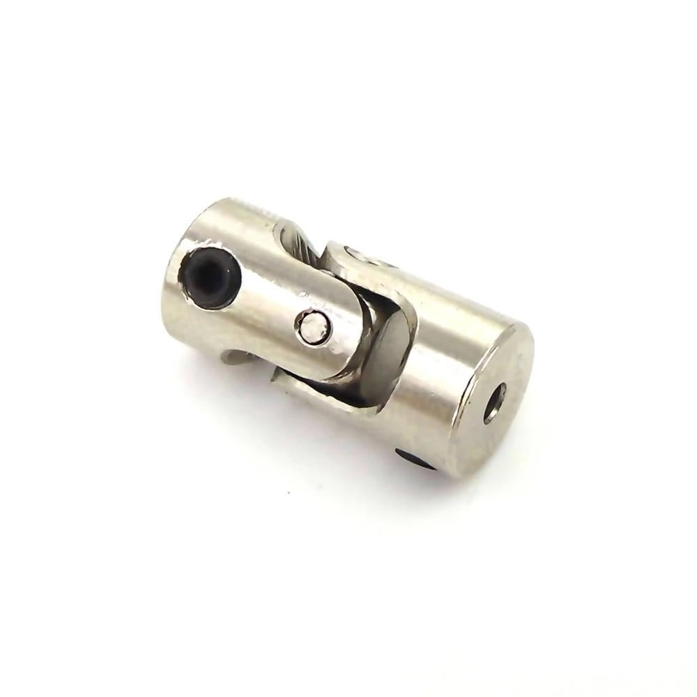 RC Boat Metal Coupling 3mm 3.175mm 4mm 5mm 6mm Universal Joint Coupler Connector for RC Boat Marine Car Crawler Truck Robot(4mm to 4mm)