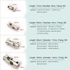 RC Boat Metal Coupling 3mm 3.175mm 4mm 5mm 6mm Universal Joint Coupler Connector for RC Boat Marine Car Crawler Truck Robot(4mm to 4mm) view 4