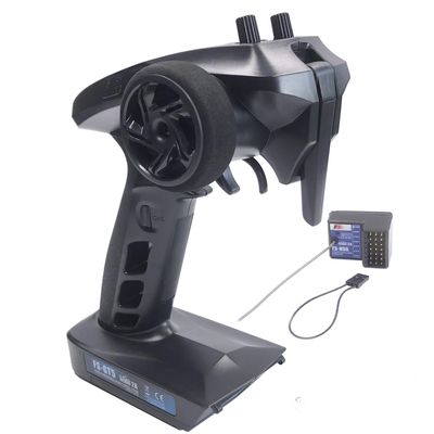 Alaohu FS-GT5 6 Channels RC Transmitter and FS-BS6 Gyro Receiver 2.4GHz Fly AFHDS2A Sky Radio Control System for RC Car Boat