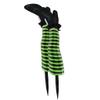 1 Pair Halloween Evil Witch Leg Props Wizard Feet With Boot Stake Ornament Decoration For Front Yard view 1
