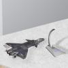 Aosekaa J20 Airplane Model Aircraft Plane Model Desktop Decor Air Plane Toy Metal Fighter Jet Model for Bedroom Bar Collection Gifts, 1 60 view 4