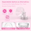 Breast Pump Parts for Spectra S1/S2/9 Plus/Synergy Gold, Not Original Accessories, 21mm Set Spectra Replacements Pump Parts Include Flange/Duckbill Valve/Backflow Protector/Tubing/Bottles view 4