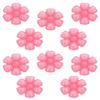 Elaliyi Pink Flower Balloons 10PCS - Birthday Theme Party Decoration view 1