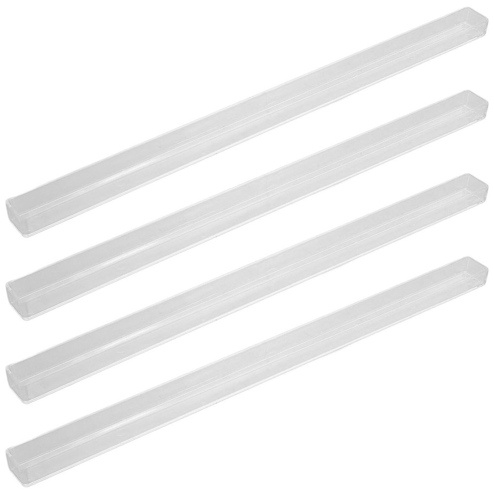 Ciieeo 4pcs Mini Mahjong Racks Portable Ruler Holder for Travel Home Mahjong Game Organizer for Adults