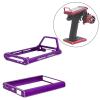CoudarTitie RC Car Transmitter Screen Protective Bracket Holder, Transmitter Protector Frame for Noble NB4, Violet view 4