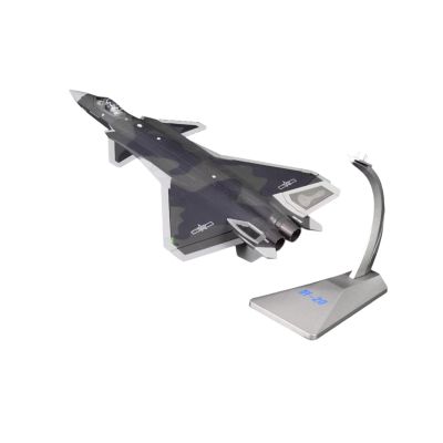 CoudarTitie J20 Airplane Diecast Model Aircraft Plane Model Metal Fighter Jet Model for Desktop, 1 72