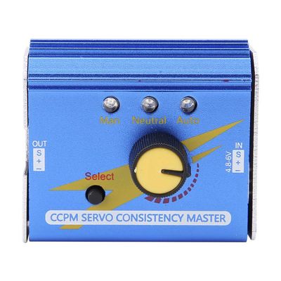 3CH ESC Servo Tester Aluminum Alloy Enclosure, 3CH ESC Servo Tester Analog and Digital Servos, Control ESC ESC Tester for RC Planes, Helicopters, Cars Sample Injection Syringes