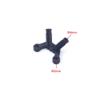 Drone toy accessories 3D Printed parts antenna for VTX Transmission camera for TPU Holder Fixed Bracket Seat 95A for TPU Mount for O3 Air Unit for mark4 5 FPV frame(Black dual 5mm) view 2