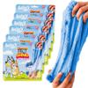 Bluey SlimySand Party Pack, 6-Pack, Blue Raspberry Scented, Reuseable Play Sand, Sensory Sand Bags, Party Favors, Toddler Activities, Bluey Birthday Supplies, Toys & Games view 1