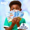 Bluey SlimySand Party Pack, 6-Pack, Blue Raspberry Scented, Reuseable Play Sand, Sensory Sand Bags, Party Favors, Toddler Activities, Bluey Birthday Supplies, Toys & Games view 2