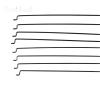 Drone toy accessories 10pcs Z type D1.0/1.2/1.5mm push rod steel wire push pull rod pushrod for rc aircraft airplane pull push connecting rod(D1.2x140mm) view 1