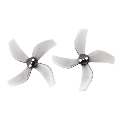 Drone toy accessories for GEMFAN 4Pairs 8Pcs D51 2020 2x2x4 2inch 50.3mm 4-Blade PC Propeller 1.5mm for RC FPV Racing Freestyle Tinywhoop BETA85X Drone(Clear Gray)