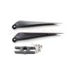 Drone toy accessories 1set Folding Propeller Clip 5MM/6MM match with for KMP Folding Propeller for RC Airplane Racing Drone Fixed-wing DIY Accessories(1set 6mm 11x8) view 4