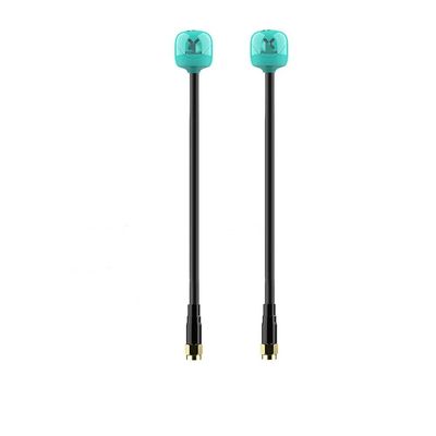 Drone toy accessories for Foxeer Antenna Lollipop 4 Plus 4+ FPV Antenna 5.8G 2.6Dbi RHCP SMA RPSMA UFL MMCX FPV Omni LDS Antenna for FPV Racing Drone(2PCS Teal 15cm)