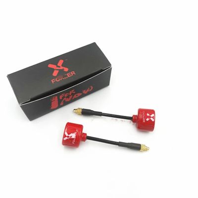 Drone toy accessories for Foxeer Antenna Lollipop 4 V4 FPV Antenna 5.8G 2.6Dbi for Stubby RHCP SMA RPSMA UFL Straight/Angle MMCX 7.2g for FPV RC Racing Drone(2pcs Red MMCX S V4)