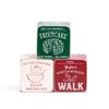 DEMDACO Holiday Games & Activities Red, Green, White 2.5 x 2.5 Inch Wood Christmas Party, Festive Fun for All, Dice Set Game 3 Piece Set, Present Exchange view 3