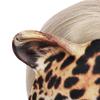 Aiffort 1Pcs Halloween Leopard Mask Animal Cheetah Mask Masquerade Cat Mask for Halloween Christmas Birthday Carnival Festival Holiday Bar Cosplay Party Supplies Dress Up Costume Accessories(Yellow) view 3