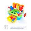 Toddler Tool Bench Toys for 1 Year Old Boy, Kids Tool Bench Toys for Toddlers 1-3, Multifunctional Early Learning Tool Toy Baby Workbench Toy with Light & Sound, Baby Tool Set with Shape Sorter view 2