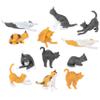 Accoutrements Archie McPhee Itty Bitty Cats - Tiny Attitude, Huge Personality! The for Cat Lovers and Crazy Cat Ladies - 12 Adorable Miniatures! Get Ready to Be Ignored by The Smallest Cats Ever view 1