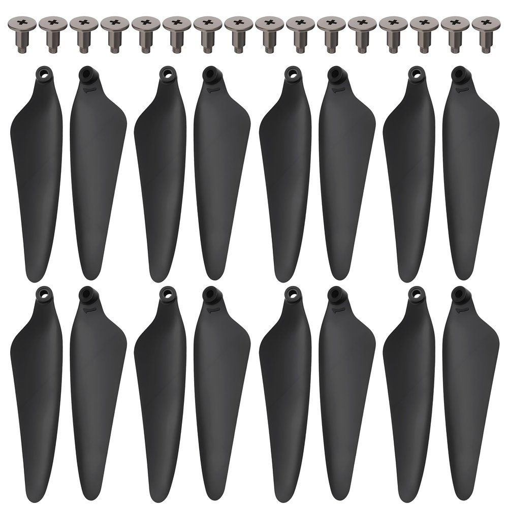 16PCS Foldable Propellers and Screws Replace Parts for Holy Stone HS360S HS360E RC Quadcopter Blade Parts