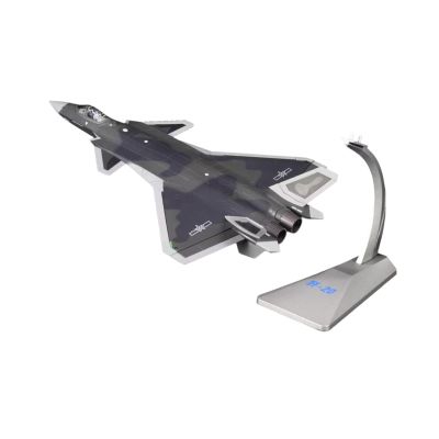 DYNWAVE J20 Airplane Model Aircraft Model Diecast Fighter Plane Collectables Ornaments Air Plane Toy Metal Fighter Jet Model for Home, 1 72