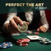Triton Premium Dealer Button - Zinc Alloy Dealer Button for Poker Games with 2" Round, 0.2" Thick, Luxurious Vegas Style Casino Experience at Home view 3