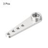 MECCANIXITY 3 Pcs Aluminum Servo Horn Long 25T Steering Arm 37mm Length Silver Suitable for DIY RC Car/Boat/AirplanesBoat Model Accessories view 3