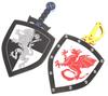 A and E Imports - Pretend Play Foam Shield and Sword Knight Playset for Kids view 1