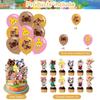 Animal Cross-ing Themed Birthday Party Supplies,Animal Game Balloons Decorations for New Horizons Party Happy Birthday Balloons, Cupcake Toppers, Cake Toppers view 3