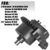hopsupRC RC Front & Rear Metal Diff Boost Box Upgrades Parts for 1/10 Granite/Senton/Vorteks/Big Rock 4X4 V3 3S BLX (MEGA 550),1/8 Typhon/Vendetta/Infraction 4WD 3S BLX(MEGA 550).Black(ARA210007) view 2