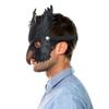 XGOPTS Owl Half Face Mask Halloween Animal Bird Face Mask EVA Cosplay Costume Party Owl Head Mask Novelty Head Mask Props view 3