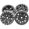 1.0" SCX24 Beadlock Wheels Rim 7mm Hex Wheel Rims & 1.0" SCX24 Beadlock Wheels 7mm Hex Wheel Rims & Rubber Crawler Tires Set view 4