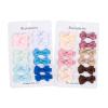 24 Pcs Baby Hair Clips Fully Lined Baby Bows Clips Mini Hair Barrettes for Baby Girls Infant Fine Hair view 1
