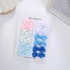 24 Pcs Baby Hair Clips Fully Lined Baby Bows Clips Mini Hair Barrettes for Baby Girls Infant Fine Hair view 4