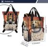 Jihqo Diaper Bag Backpack Space Dog Travel Diaper Bags for Women, 10L Functional Baby Changing Bag with Insulted Pockets, Stroller Straps view 3