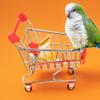 Mini Shopping Cart Supermarket Cart,Shopping Cart Toy Handcart Trolley Toy Dolls Shopping Store Dollhouse Grocery Trolley Model Dollar Bills Small Shelves view 3