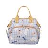 Lmbabter Baby Diaper Bag Backpack Waterproof Multi-Function Convertible Small Smart Diaper Tote Bag Daypack for Mom (Grey) view 1
