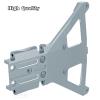 RCMYou RC Aluminum Front Rear Bulkhead Upgrades Part for 1/10 Slash LCG 4X4 Ultimate,Rally Brushless,Alloy Front Bulkhead Rear Bulkhead Hop Ups,Titanium view 4