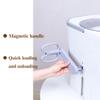 Portable Washer 11x15x15in Hand Crank Clothes Washer Travel Washing Machine For Home Apartment & Tiny Spaces Camping RV Non Electric Mini Washer view 3