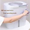 Portable Washer 11x15x15in Hand Crank Clothes Washer Travel Washing Machine For Home Apartment & Tiny Spaces Camping RV Non Electric Mini Washer view 4