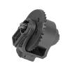 RCMYou RC Front & Rear Diff & Diff Cover Case Upgrades Part for 1/10 Big Rock Vorteks Granite Senton 3S BLX 1/8 Infraction Typhon Vendetta 3S BLX,Differential & Diff Cover Case,Black view 3