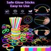 275 PCS Glow in the Dark Party Supplies for Kids Adults, Light Up Party Favors, Glow Sticks Bulk Party Pack Bracelets Finger Lights Glasses Headband LED Light Hair Wedding Birthday New Year Halloween view 3