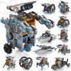 STEM 12-in-1 Education Solar Robot Toys for Boys Ages 8-13, DIY STEM Building Science Kit Birthday Gifts for Kids 8 9 10 11 12 13 14 Years Old, Solar Powered by The Sun view 1