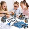 STEM 12-in-1 Education Solar Robot Toys for Boys Ages 8-13, DIY STEM Building Science Kit Birthday Gifts for Kids 8 9 10 11 12 13 14 Years Old, Solar Powered by The Sun view 2