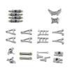 JOYSOG RC Parts for Hyper Go 1/14 14301 14302 14303 Front & Rear Shock absorbers Swing Arm Steering Cup Tie Rod Kit Upgrade Parts (Silver) view 2