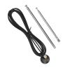 Akozon HighQuality Antenna Suitable for TCXO SDR Receiver 0.1MHz to 1.7GHz, ABS Material, Versatile Antenna for Drone Monitors and Various Radio Applications view 1
