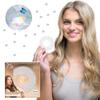 blinger Shimmer Crystal Refill Pack  as seen on Shark Tank | 5 Discs  75 Precision-Cut Glass Crystals | Hair-Safe Accessories | Styling Tool Not Included| Crystal Aurore Boreale 3 mm view 1