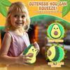 6-Inch Puffer Avocado Squeeze Toy - Forest & Twelfth Set of 3 Avocado Squishy Fruit Stress Balls, Cute Avocado Toys for Kids, Toddlers, All-Occasion Gift for Birthdays, Anniversaries view 2