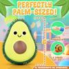 6-Inch Puffer Avocado Squeeze Toy - Forest & Twelfth Set of 3 Avocado Squishy Fruit Stress Balls, Cute Avocado Toys for Kids, Toddlers, All-Occasion Gift for Birthdays, Anniversaries view 3